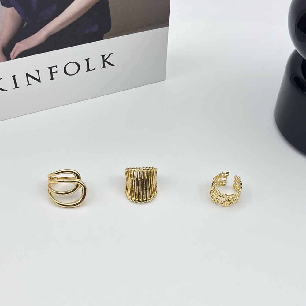 Gold Ring Set - Picture 3 of 5